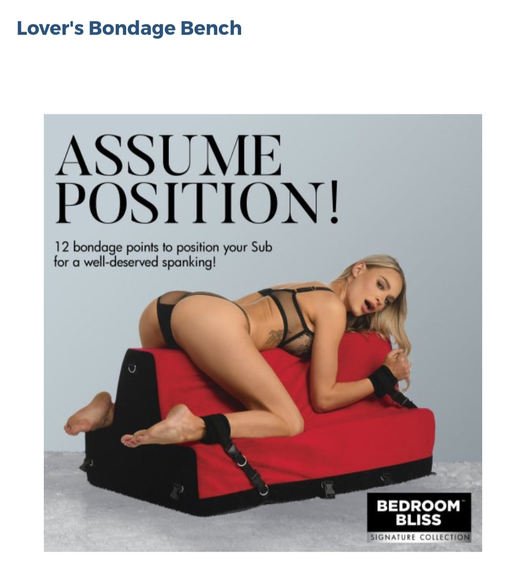 Lover's Bondage Bench