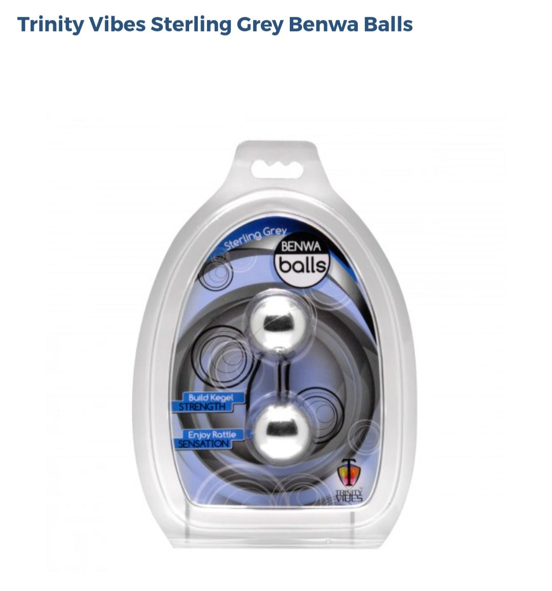 Trinity Vibes Sterling Grey Benwa Balls