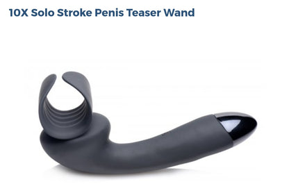 10× Solo Stroke Penis Teaser Wand