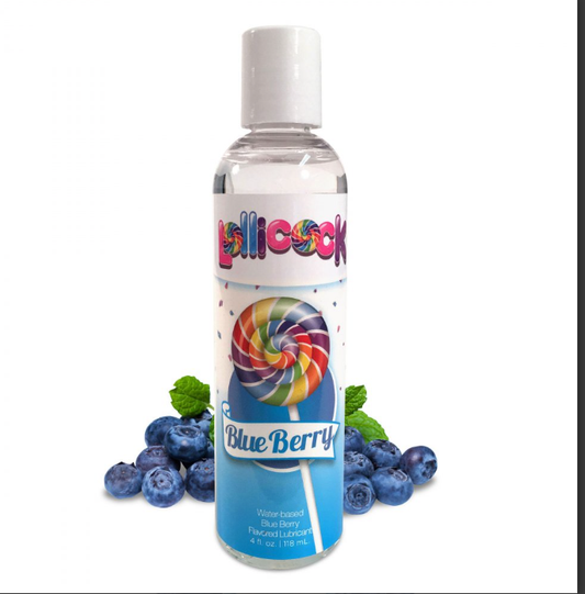 Blueberry Lollicock Water Based Lube 😋 💙 4oz