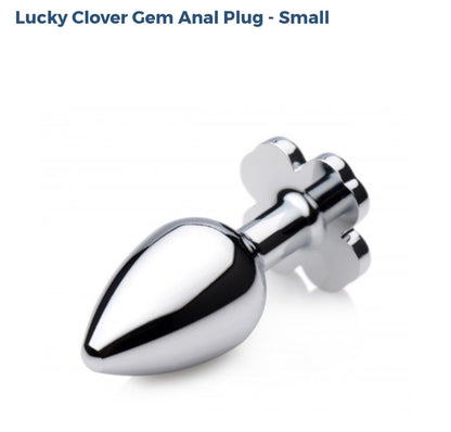Booty Sparks Lucky Clover 🍀 Gem 💎  Anal Plug-Small