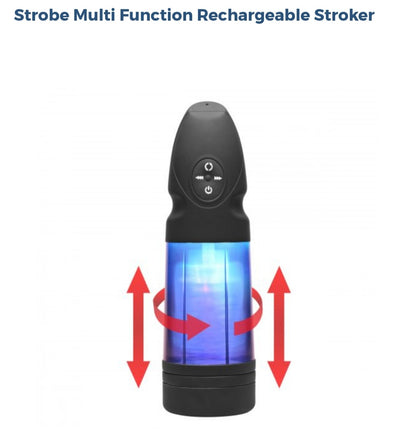Strobe Multi Function Rechargeable Stroker