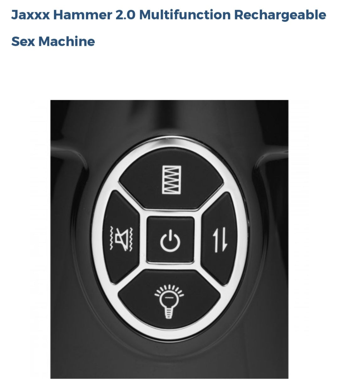 Jaxxx Hammer 🔨  2.0 Multifunction  Rechargeable Sex Machine