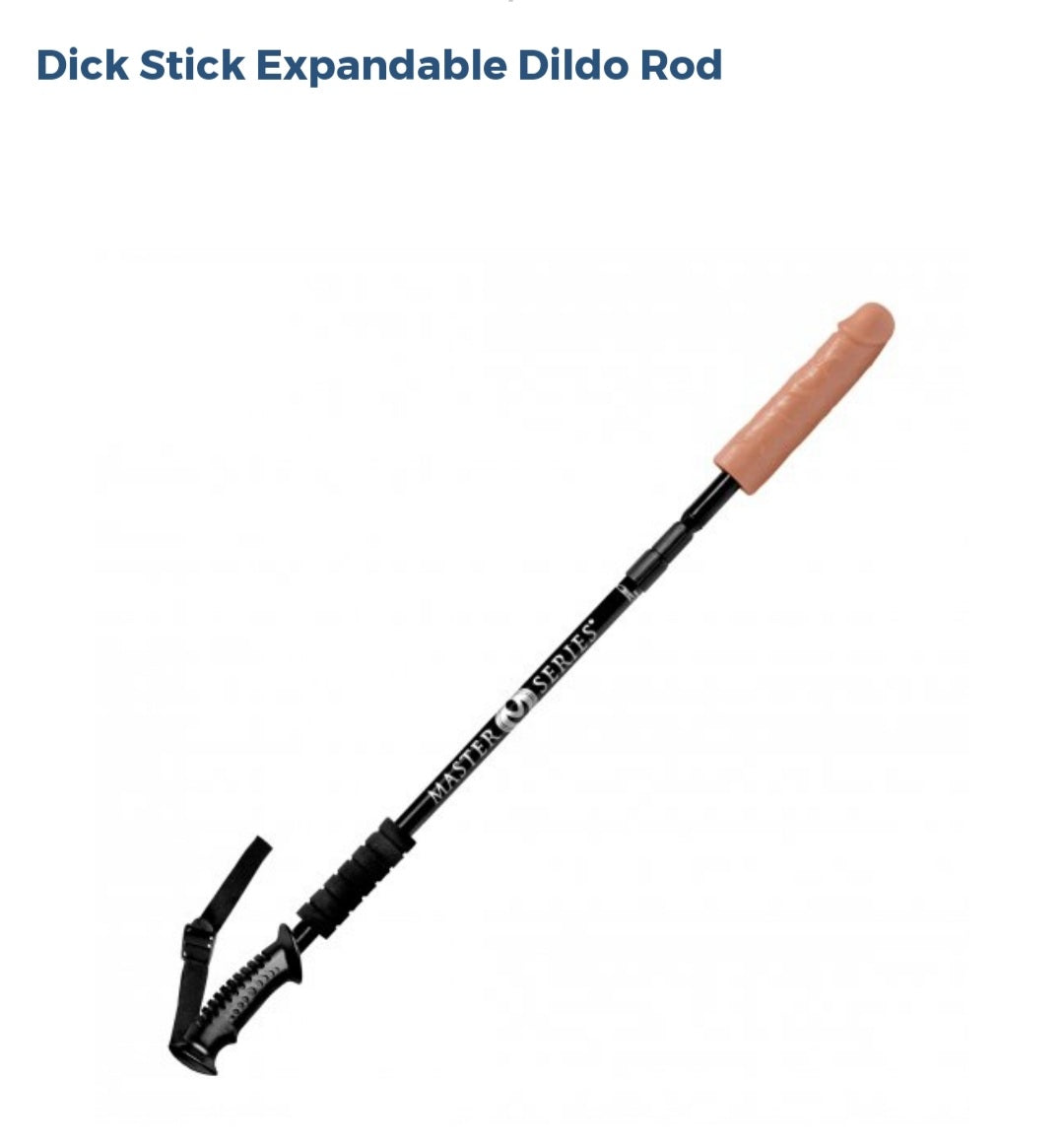 Dick Stick Expandable Dildo Rod