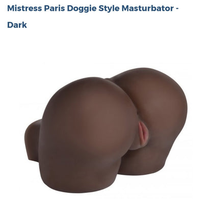Mistress Paris Doggie Style Masturbator-Melanated