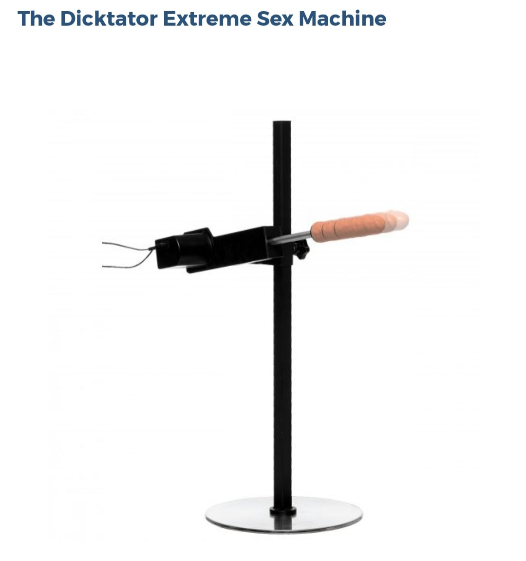 The Dicktator Extreme Sex Machine