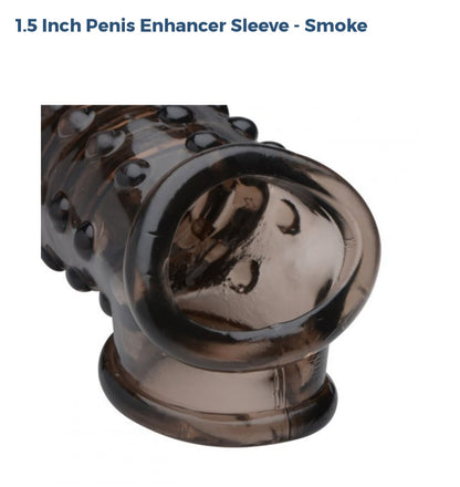 1.5 Penis Enhancer Smoke Sleeve